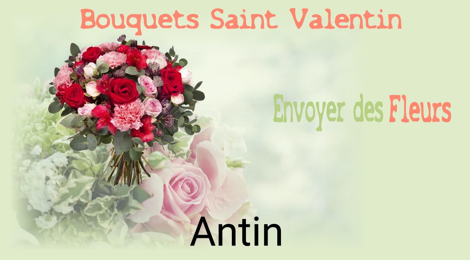 Roses de Saint-Valentin livrées à Antin